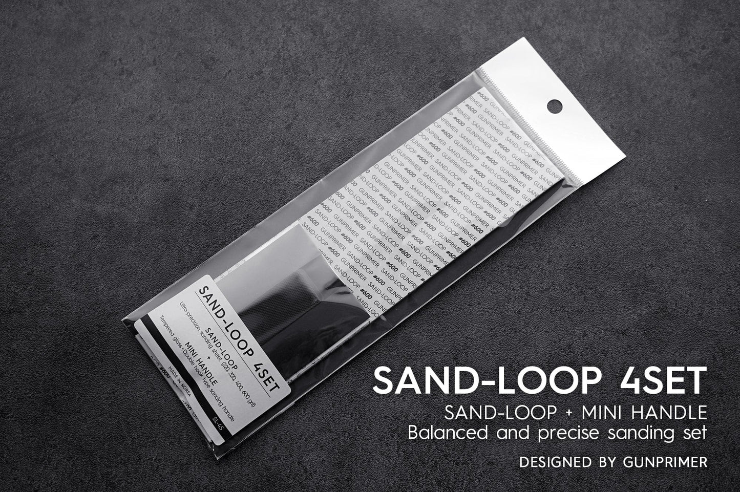 GNP Scale Model Accessories Gunprimer Sand-Loop 4 Set