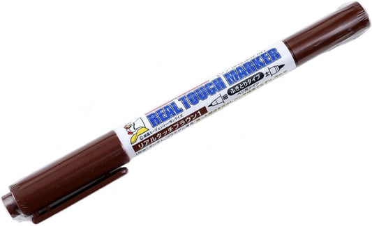 GNZ Markers GM407 Real Touch Marker Brown 1