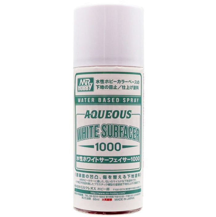 GNZ Paint Aqueous Surfacer 1000 White Spray - 170ml