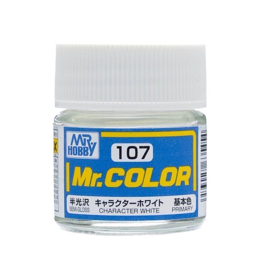 GNZ Paint C107 Semi Gloss Character White - 10ml