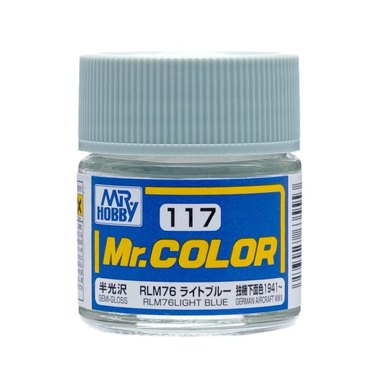 GNZ Paint C117 Semi Gloss RLM76 Light Blue - 10ml