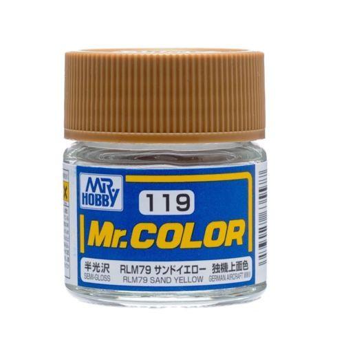 GNZ Paint C119 Semi Gloss RLM76 Sand Yellow -10ml