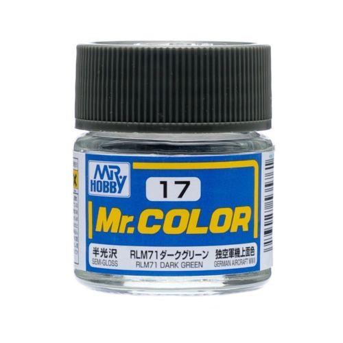 GNZ Paint C17 Semi Gloss RLM71 Dark Green - 10ml