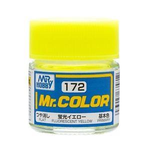 GNZ Paint C172 Semi Gloss Fluorescent Yellow - 10ml