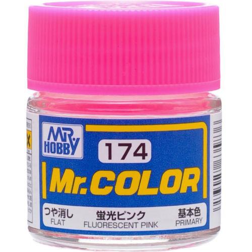 GNZ Paint C174 Fluorescent Pink (Gloss/Primary) - 10ml