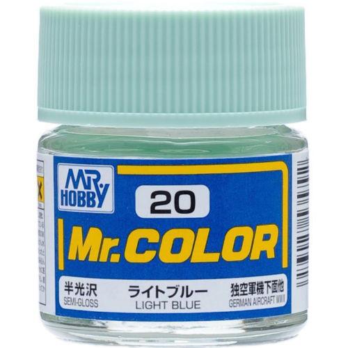 GNZ Paint C20  Semi Gloss Light Blue - 10ml