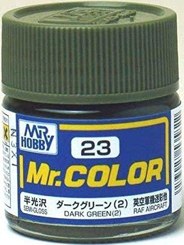 GNZ Paint C23 Semi-Gloss Dark Green (2) - 10ml