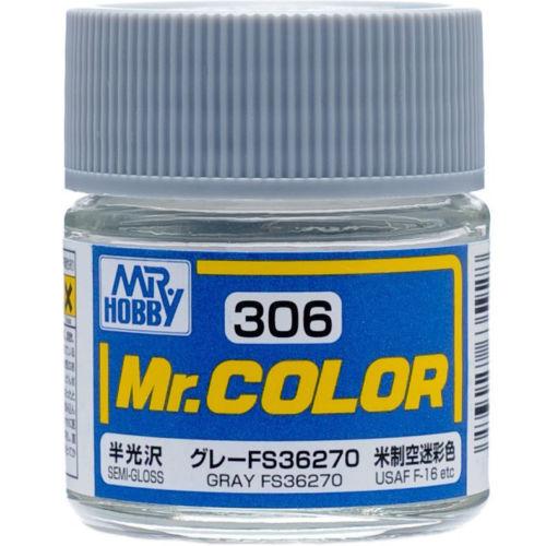 GNZ Paint C306 Gray FS36270 (Semi-Gloss/Aircraft) - 10ml