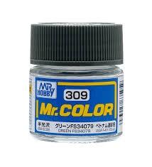 GNZ Paint C309 Green FS34079 (Semi-Gloss/Aircraft) - 10ml