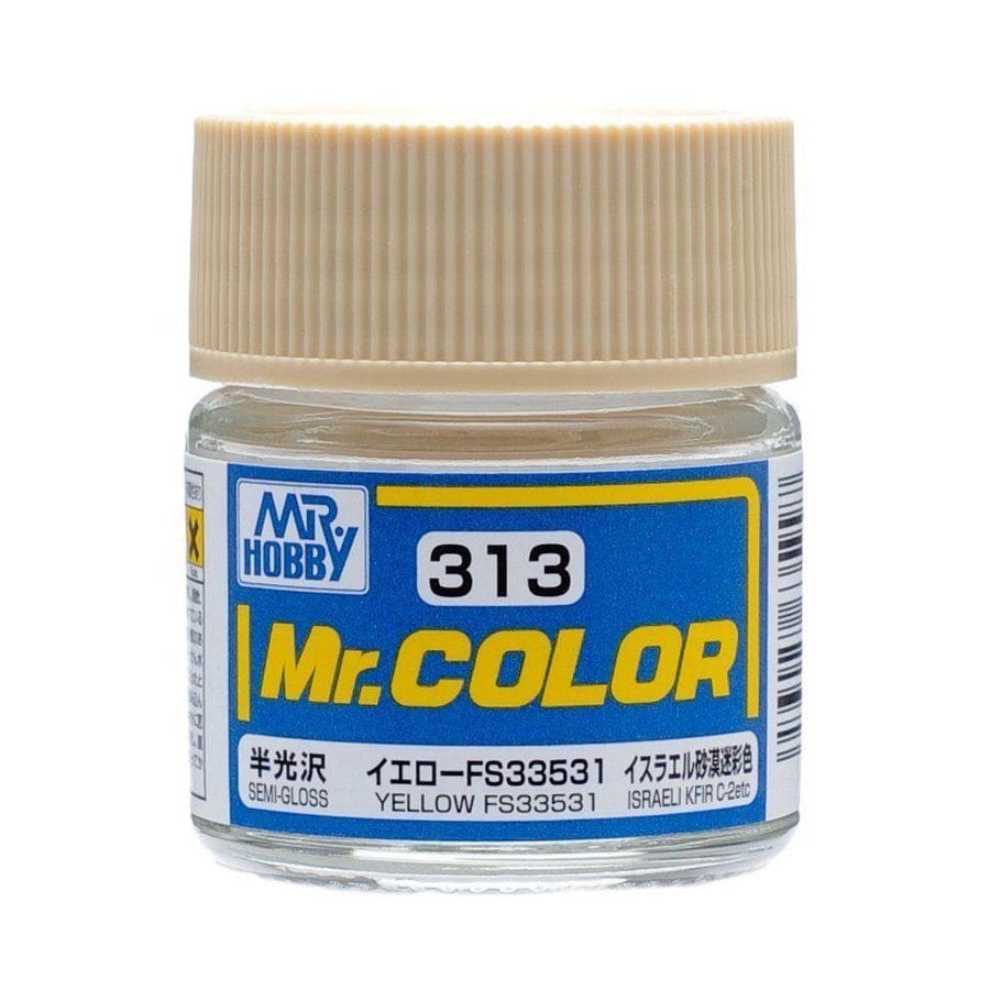 GNZ Paint C313 Semi Gloss Yellow FS33531 - 10ml