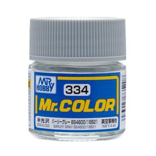 GNZ Paint C334 Semi Gloss Barley Gray BS4800 18B21 - 10ml