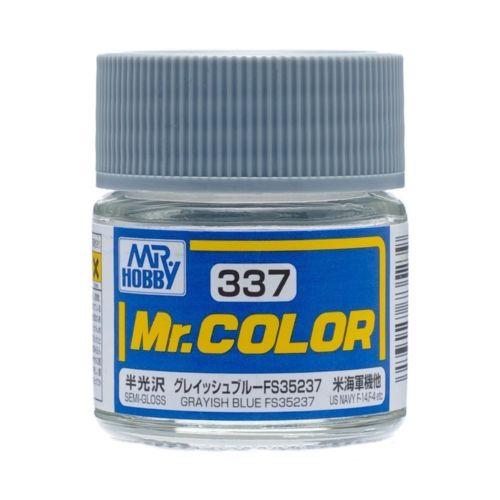 GNZ Paint C337 Grayish Blue FS35237 (Semi-Gloss/Aircraft) - 10ml