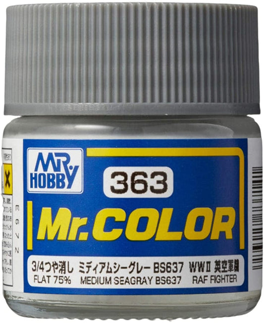 GNZ Paint C363 Medium Sea Gray (BS637) - 10ml