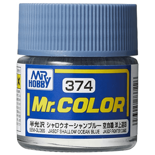GNZ Paint C374 Semi-Gloss JASDF Shallow Ocean Blue - 10ml