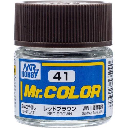 GNZ Paint C41 Flat Red Brown - 10ml