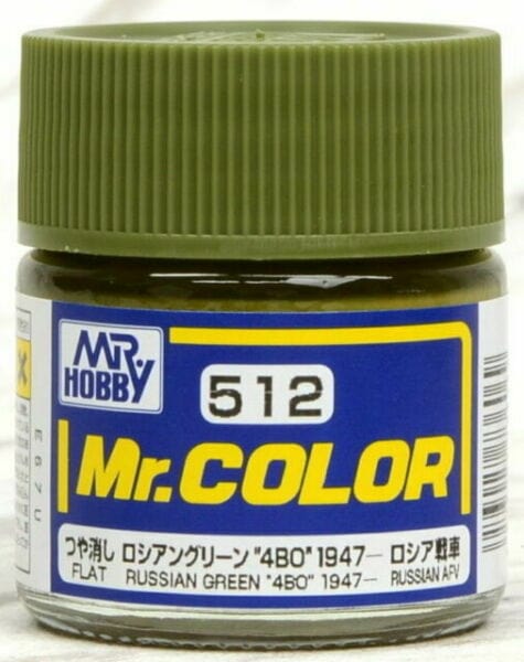 GNZ Paint C512 Russian Green 4BO 1947 - 10ml