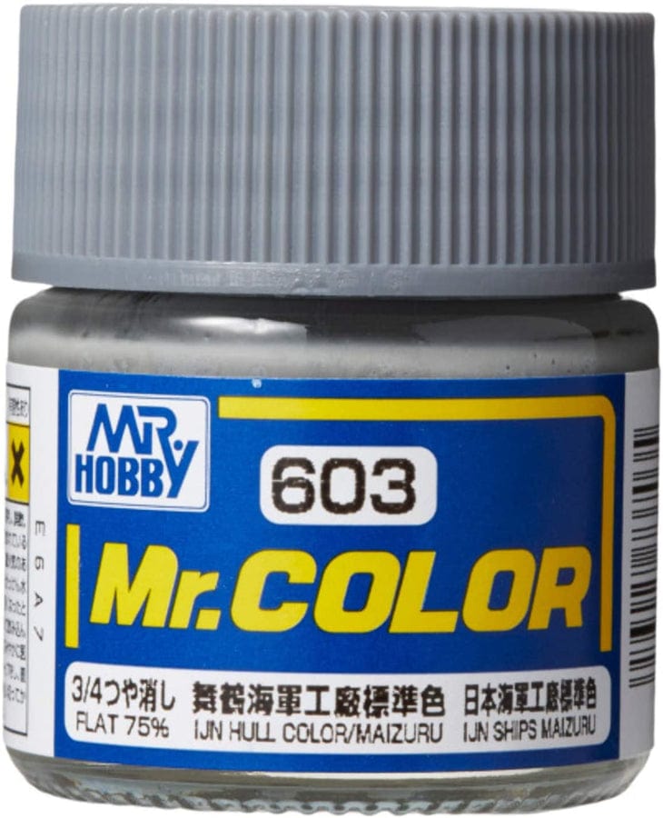 GNZ Paint C603 IJN Hull Gray Color Maizuru - 10ml