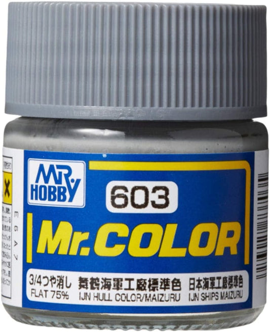GNZ Paint C603 IJN Hull Gray Color Maizuru - 10ml