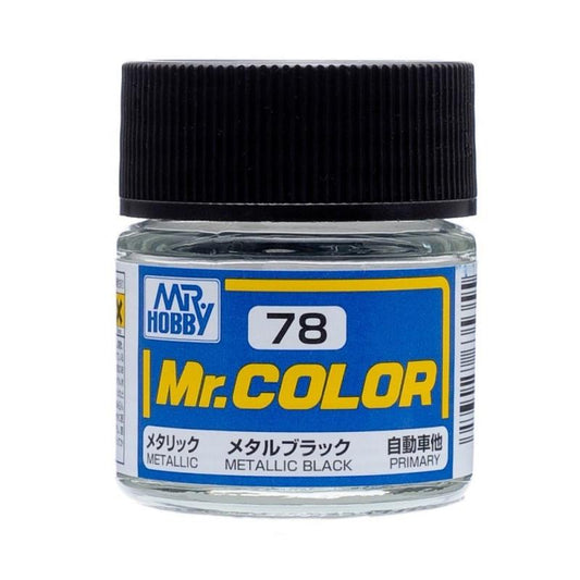 GNZ Paint C78 Metallic Black - 10ml