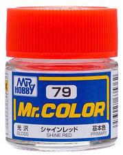 GNZ Paint C79 Gloss Shine Red - 10ml