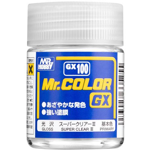 GNZ Paint GX100 Mr.Color GX Super Clear III