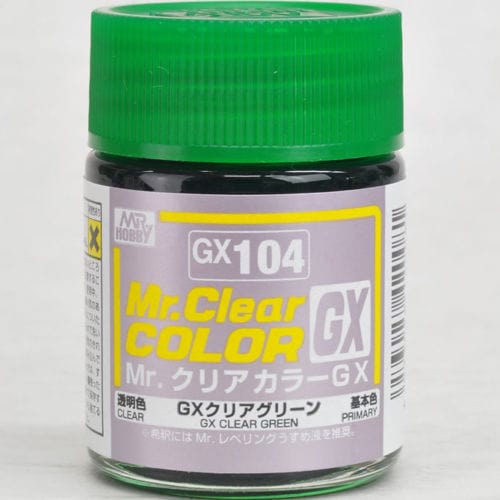 GNZ Paint GX104 Clear Black Green - 18ml