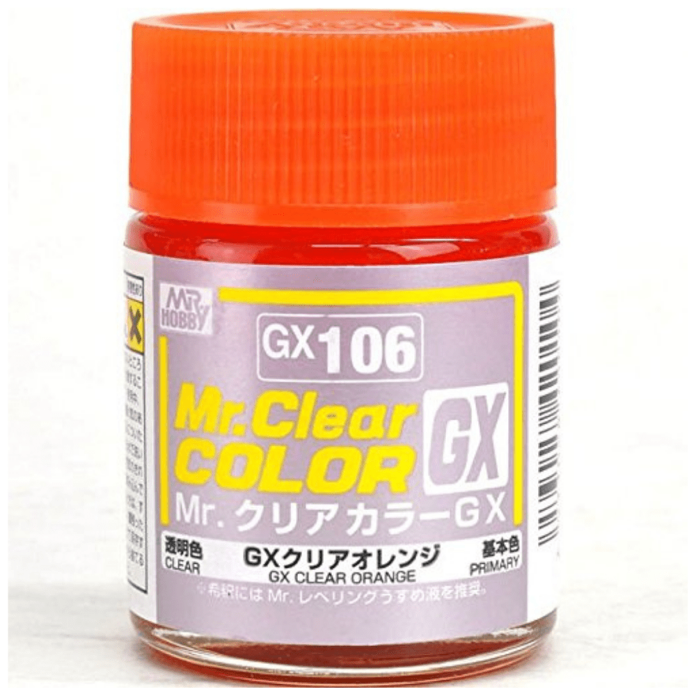 GNZ Paint GX106 Clear Orange - 18ml