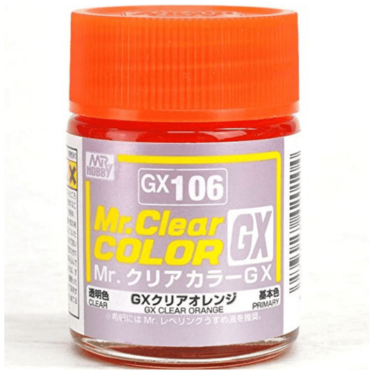GNZ Paint GX106 Clear Orange - 18ml