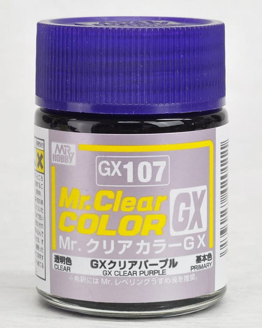 GNZ Paint GX107 Clear Purple - 18ml