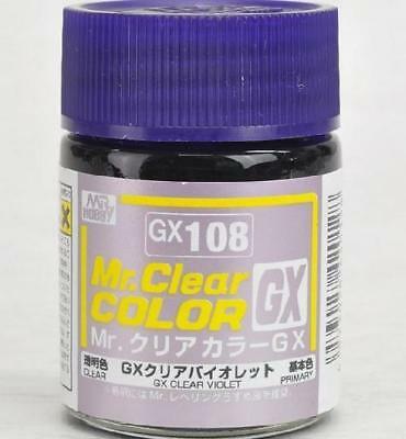 GNZ Paint GX108 Clear Violet - 18ml