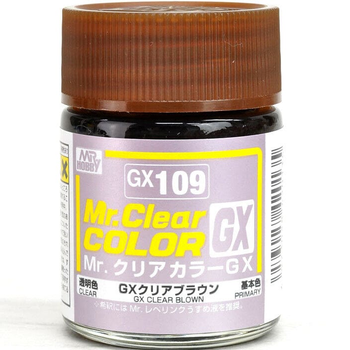 GNZ Paint GX109 Clear Brown - 18ml