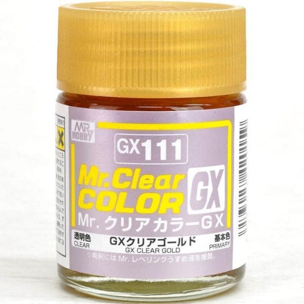 GNZ Paint GX111 Clear Gold - 18ml