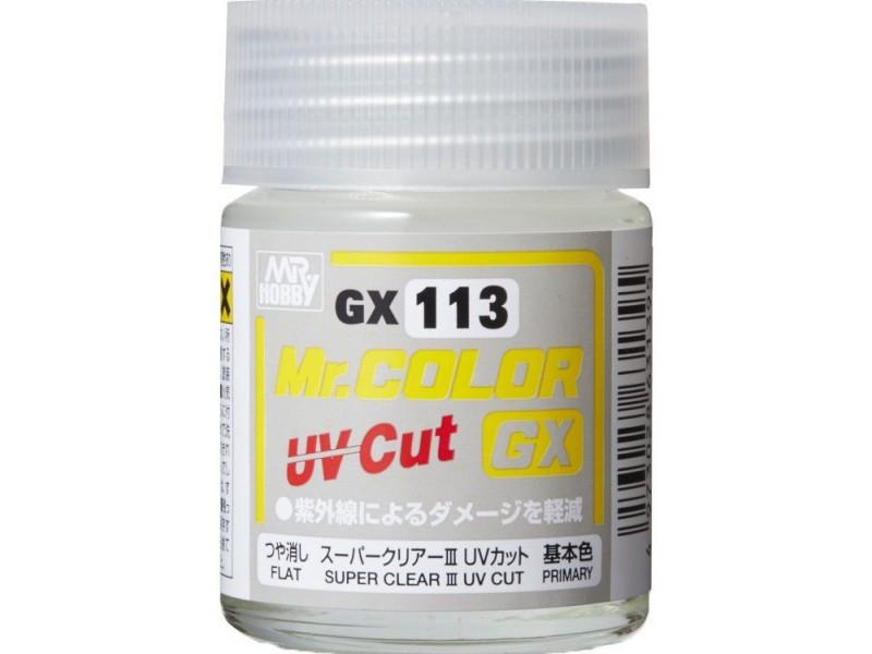 GNZ Paint GX113 - Super Clear III UV Cut Flat