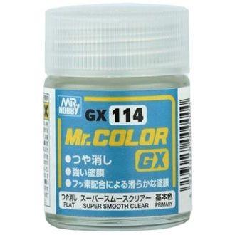 GNZ Paint GX114 Super Smooth Clear (Flat) - 10ml