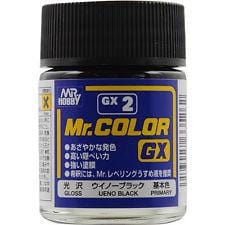 GNZ Paint GX2 Gloss Ueno Black - 18ml