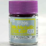 GNZ Paint GX206 Mr.Metallic Color GX Metallic Purple - 18ml