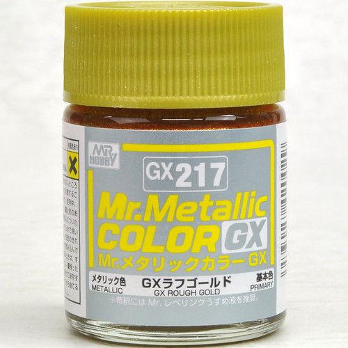 GNZ Paint GX217 Mr.Metallic Color GX Rough Gold - 18ml