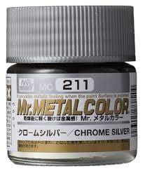 GNZ Paint MC211 Mr Metal Color Chrome Silver - 10ml