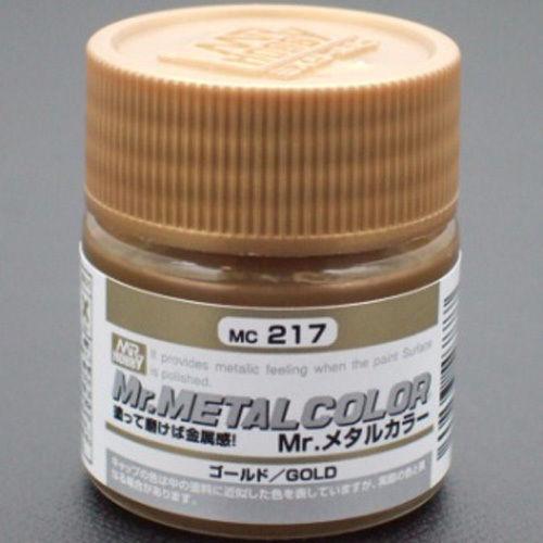 GNZ Paint MC217 Mr Metal Color Gold - 10ml