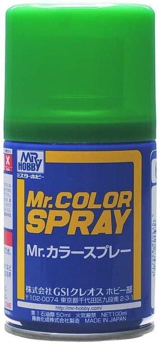 GNZ Paint Mr Color Bright Green Spray