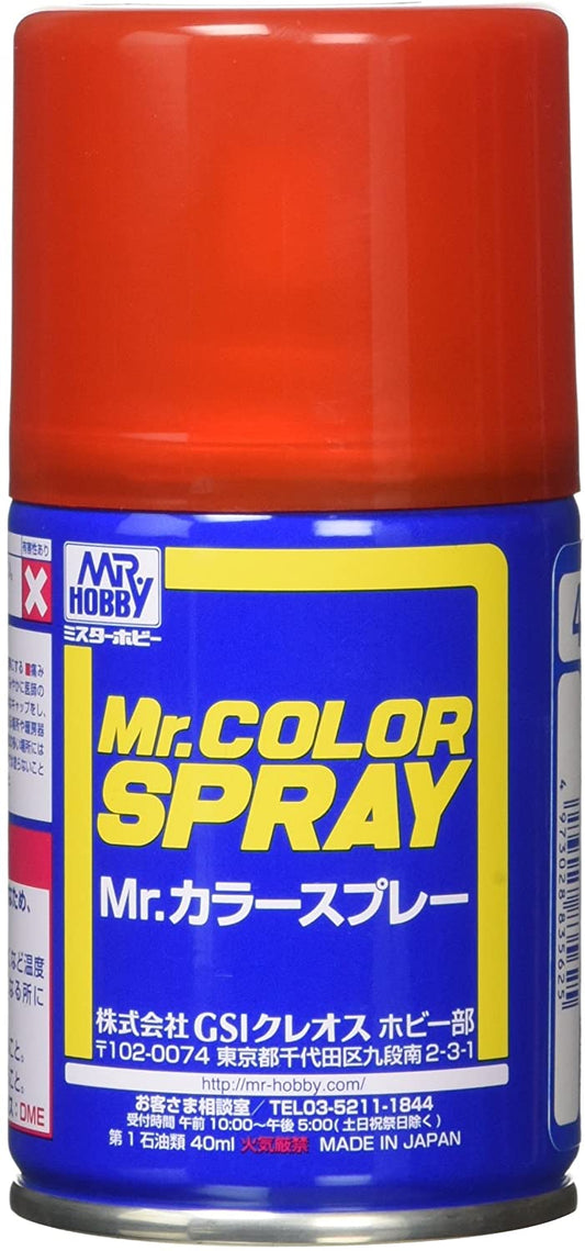 GNZ Paint Mr Color Clear Red Spray