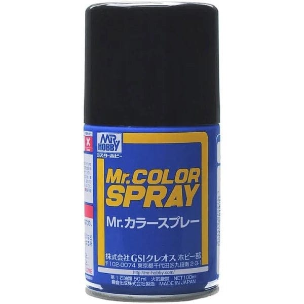 GNZ Paint Mr Color Flat Black Spray