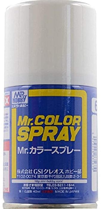 GNZ Paint Mr Color Flat White Spray