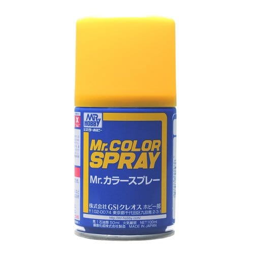 GNZ Paint Mr Color Gloss Yellow Spray
