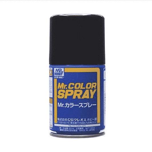 GNZ Paint Mr Color Semi Gloss Black Spray