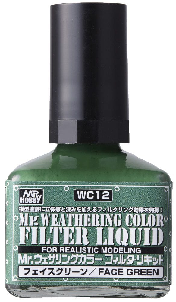 GNZ Paint Mr Weathering Color-Face Green