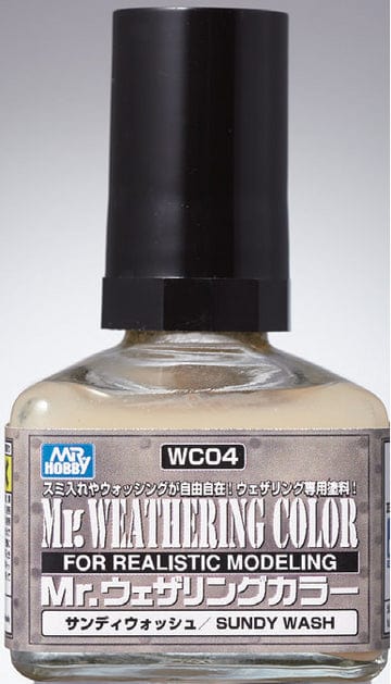 GNZ Paint Mr Weathering Color Sundy Wash