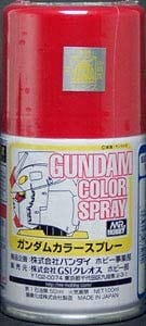 GNZ Paint SG04 Gundam Color Spray - MS Red - 100ml