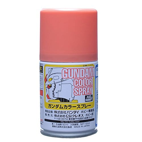 GNZ Paint SG10 Gundam Color Spray - MS Char's Pink Spray - 100ml