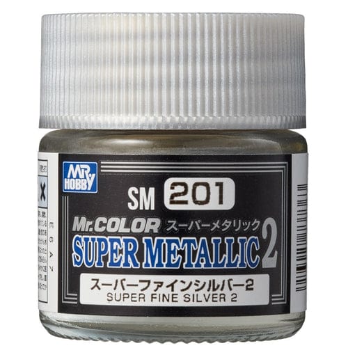 GNZ Paint SM201 Super Fine Silver 2 - 10ml
